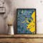 « boston city map », reproduction d’impression sur affiche-22633844