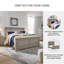 Lit standard en bois massif Austinburg-1006409042