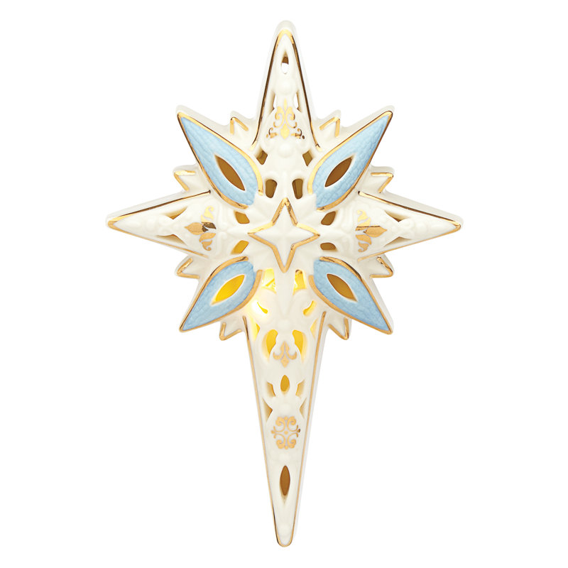 Figurine étoile éclairée First Blessing Nativity