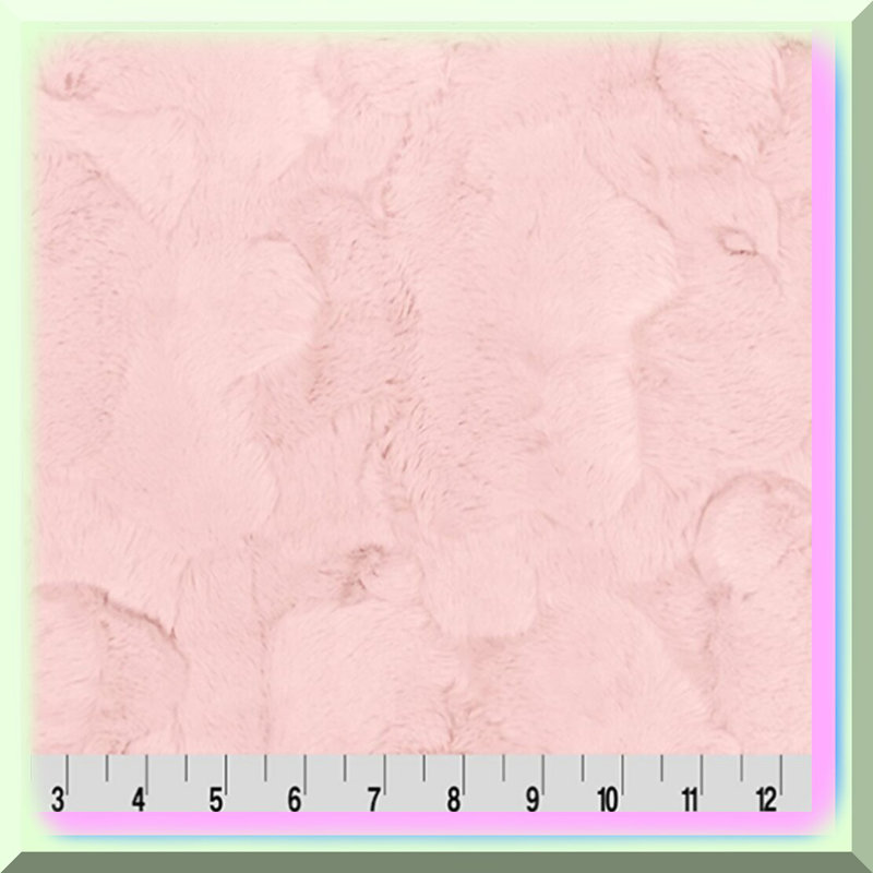 Rosewater Bliss Luxe Cuddle Cut Fabric 2Yd