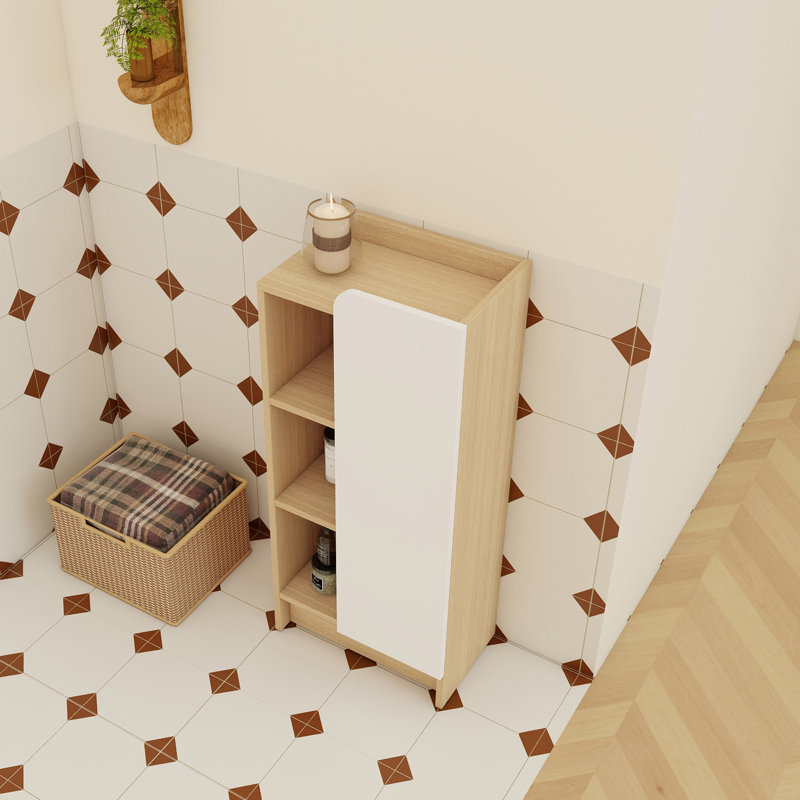 16"  Freestanding Bathroom Side Cabinet
