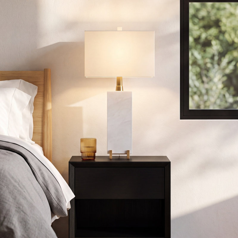 Weldon Alabaster Table Lamp