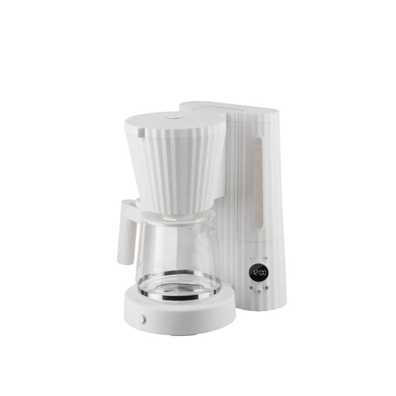 Plissé Drip Coffee Maker Us Plug, White