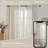 Linen Back Tab Curtains,Light Filtering Curtain, Thick Linen Textured Semi Sheer Drapes(Set of 2,With Hooks)-1780285706-1809414767