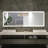 Holroyd Lighted Full Length Mirror with Stand Rectangle LED Wall Mirror-386294908-338107400