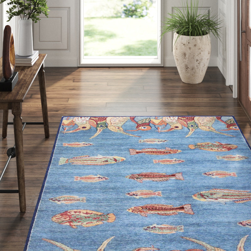 Birds One-of-a-Kind 6' X 9'1" Area Rug