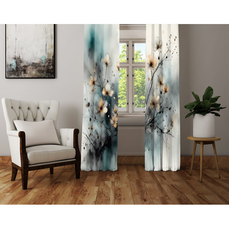 Window Curtains, 40" W x 82" L