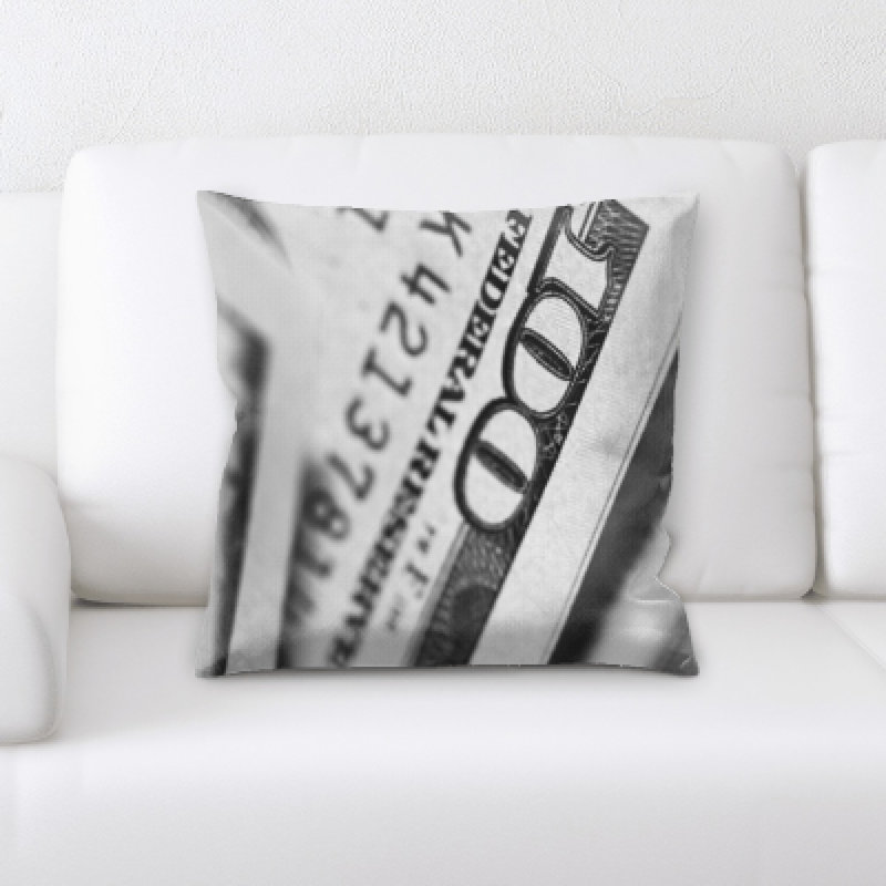 Microsuede Throw Pillow