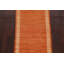 Tapis de couloir oriental orange 3 x 8 Gabbeh