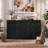 9 Drawer 59'' W Double Dresser for Bedroom,Living Room,Office-1405572387