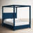 Upholstered Canopy Bed-86553818-86553822