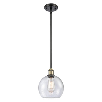 Mini-luminaire suspendu avec tige 8 lumières 1 lumière Ballston Ralph