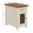 Jakendra Solid Wood End Table with Storage and Built-In Outlets-173092269
