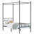 Alex-Jay Full/Double Four Poster Bed-2109103170-2109103174