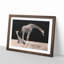 Two Giraffes - Picture Frame Painting Print-56734296-56734302