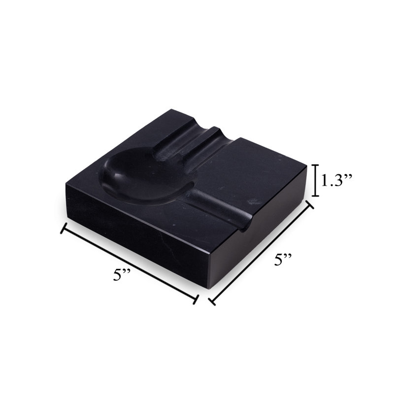 Ashanique Marble Bar Tool, Black