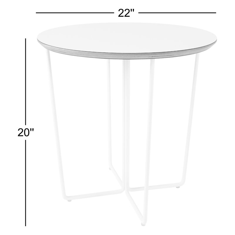 Table de bout Array, Blanc