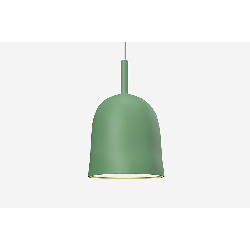 Vessel Pendant Light, Sage, 18.5'' H x 9'' W x 9'' D, White