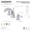 Robinet de salle de bain espacé Kingston-25314018