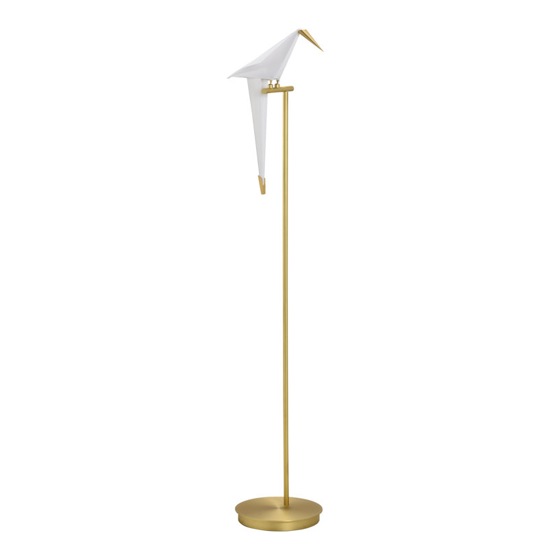 61'' Antique Brass Novelty Floor Lamp