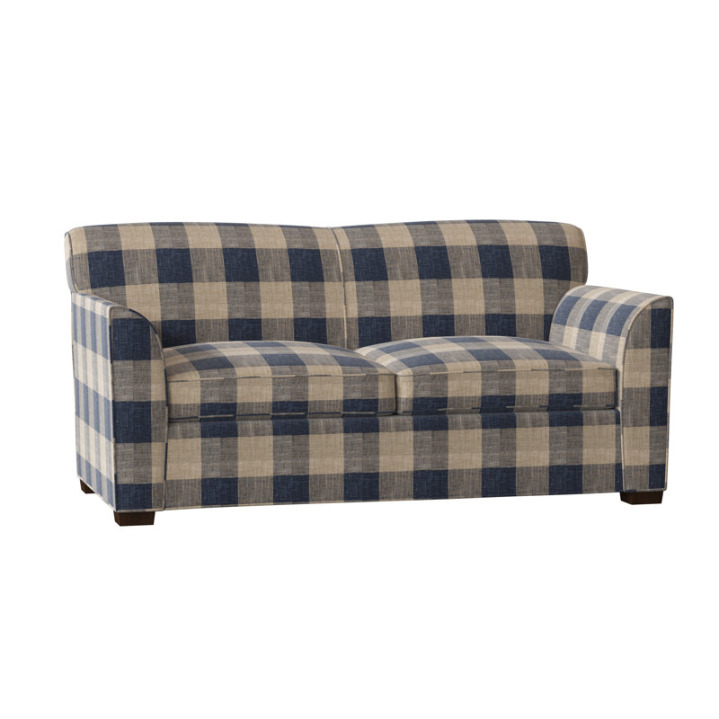Brunswick Sofa, 72" W, Bailey Ld Navy, Café