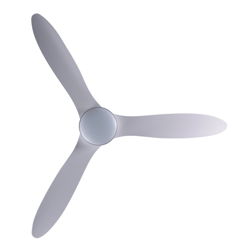Whitehaven 56in 3-Blades Indoor/Outdoor Ceiling Fan with Remote Control and Light, White