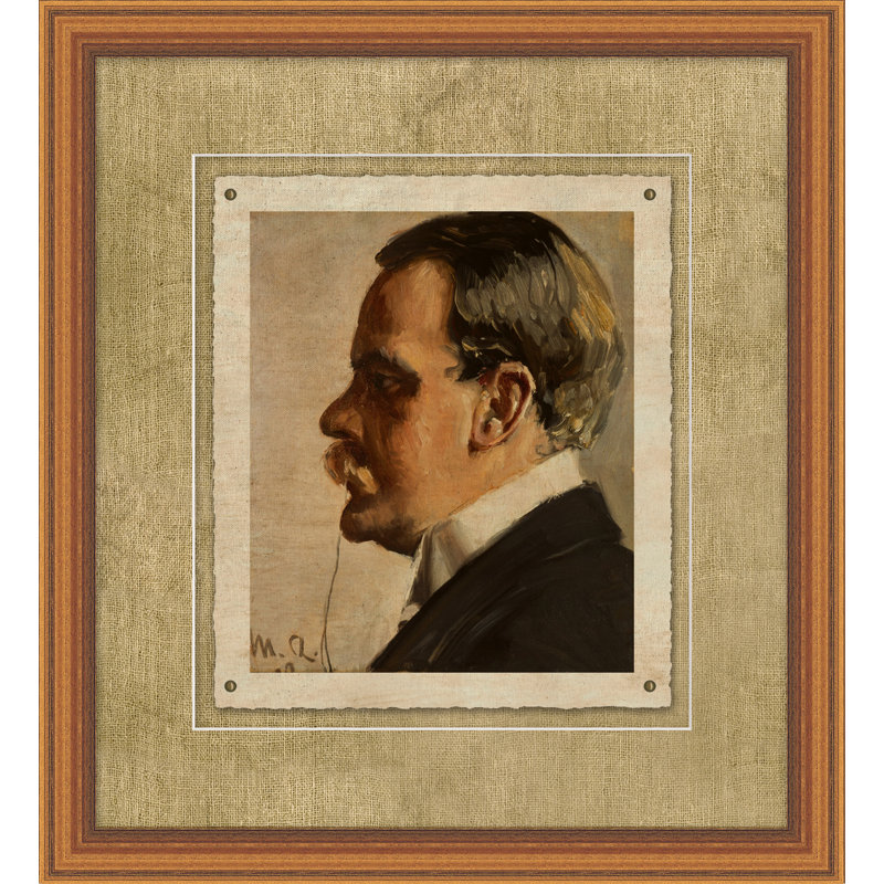 Hakon Borresen - Peinture sur toile encadrée