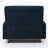 Reclining Loveseat With Push-Back Mechanism, Luxe Upholstery, And Compact Design For Modern Living Spaces