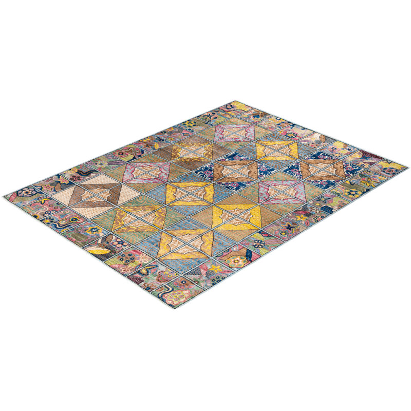Overyed One-of-a-Kind Rectangle 6'4" X 8'7" Hand Knotted Area Rug