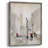 New York Shadows Framed Print - Solid Wood-1593404471