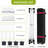 10' X 10‘ Pop Up Canopy With Sidewalls For Outdoor, Waterproof Portable Canopy With One Push Setup-109519366