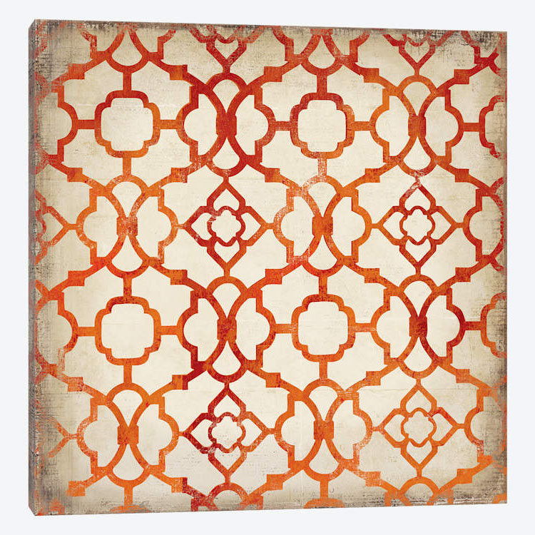 « murale i », impression sur toile, H 26 po x l 26 po x P 1,5 po, Pas de tapis, Toile tendue