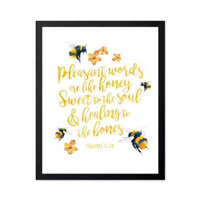 Pleasant Words Are Like Honey No2