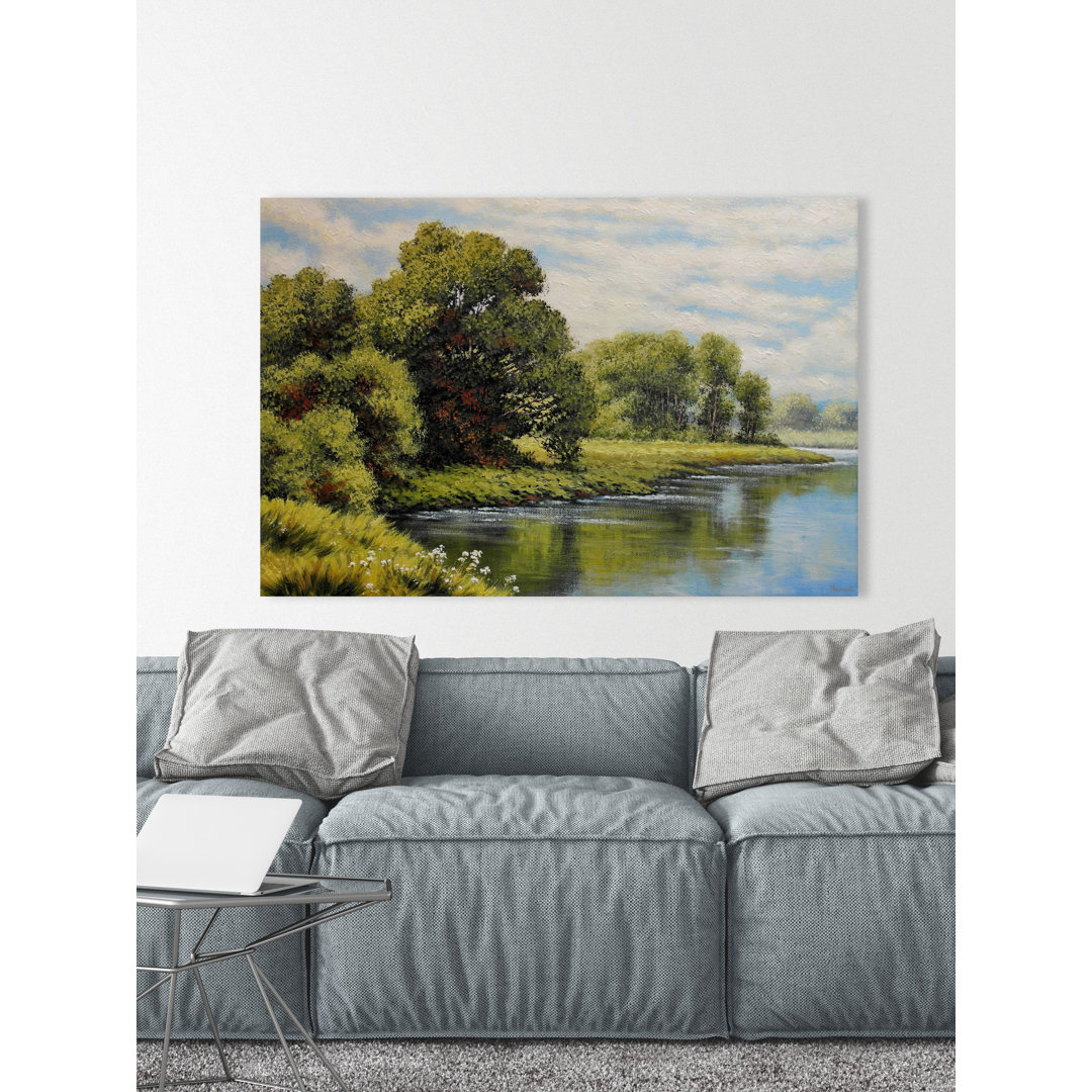 Lake Days by Marmont Hill - Wrapped Canvas Painting