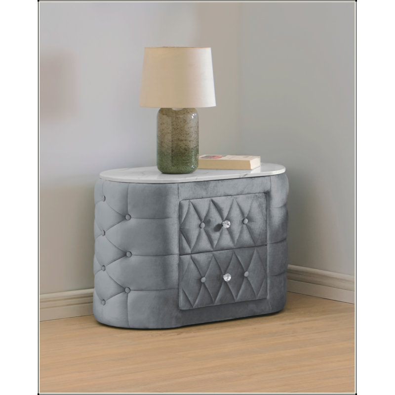 Mobilier de chambre à coucher 1pc, Gris