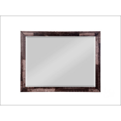 Exquisite Rectangular Mirror With Beveled Edge, Ideal For Adding Sophistication And Grace To Any Room's Decor.