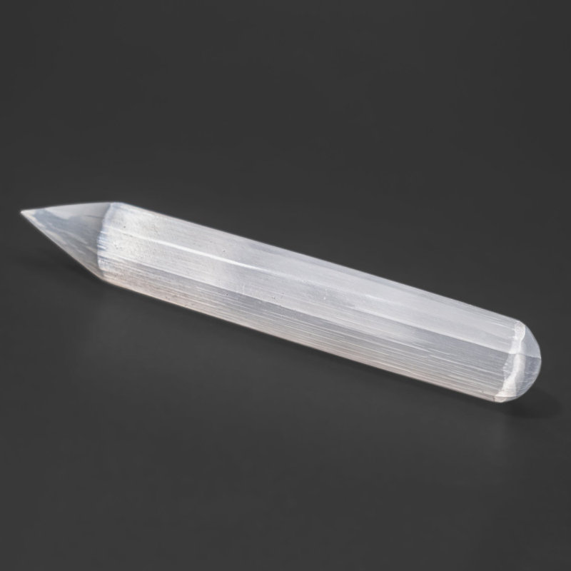 Baguette de massage Selenite Point du Maroc