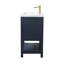 Vicini 30'' Single Vanity with Ceramic Top-94088314