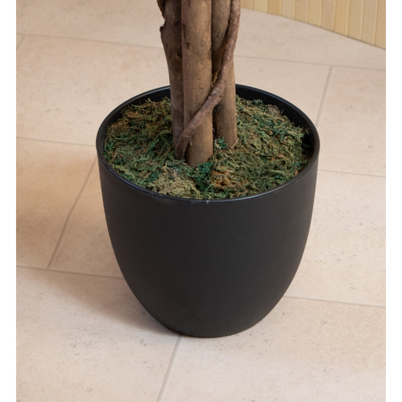 150cm Faux Blossom Tree Tree in Pot, Light Pink