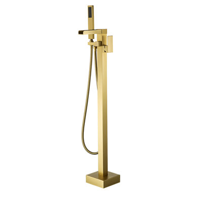 Floor Waterfall Faucet with Diverter