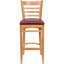 Tabouret de bar en bois Ladder Back-1115715462-1084718890