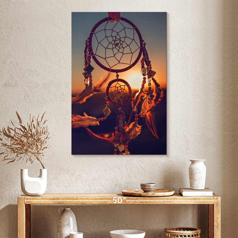 Kerner Dreamcatcher At Sunset, 24" H x 16" W
