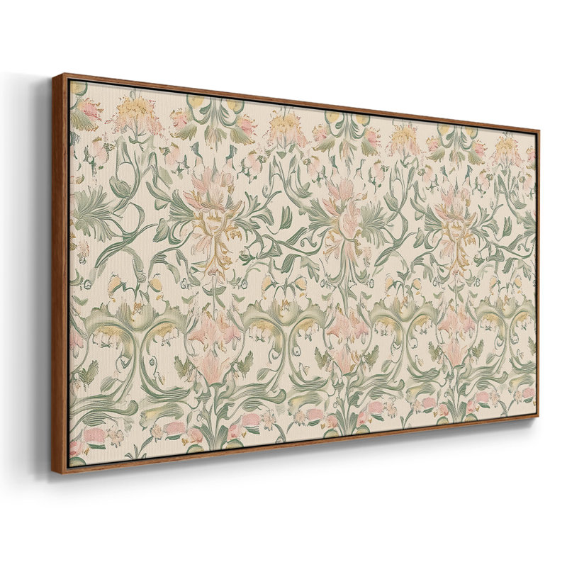 Série abstraite - XLVI - Toile tendue avec châssis encadré - Prêt à être accroché, Noir, H 21 po x l 41 po