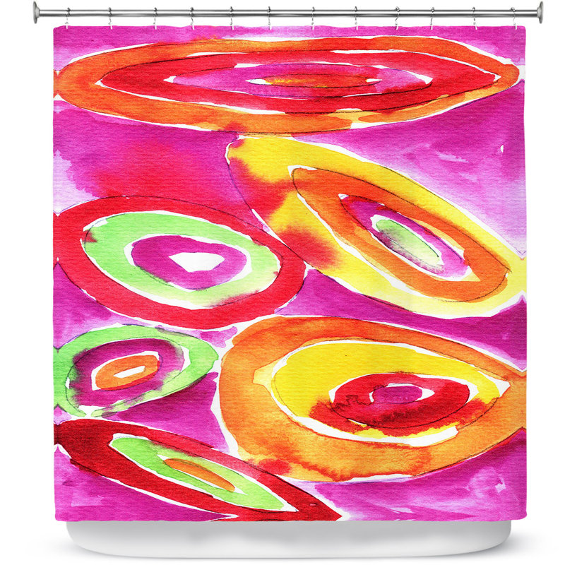 Abstract Shower Curtain