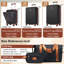 Ensemble de 5 valises avec ouverture frontale