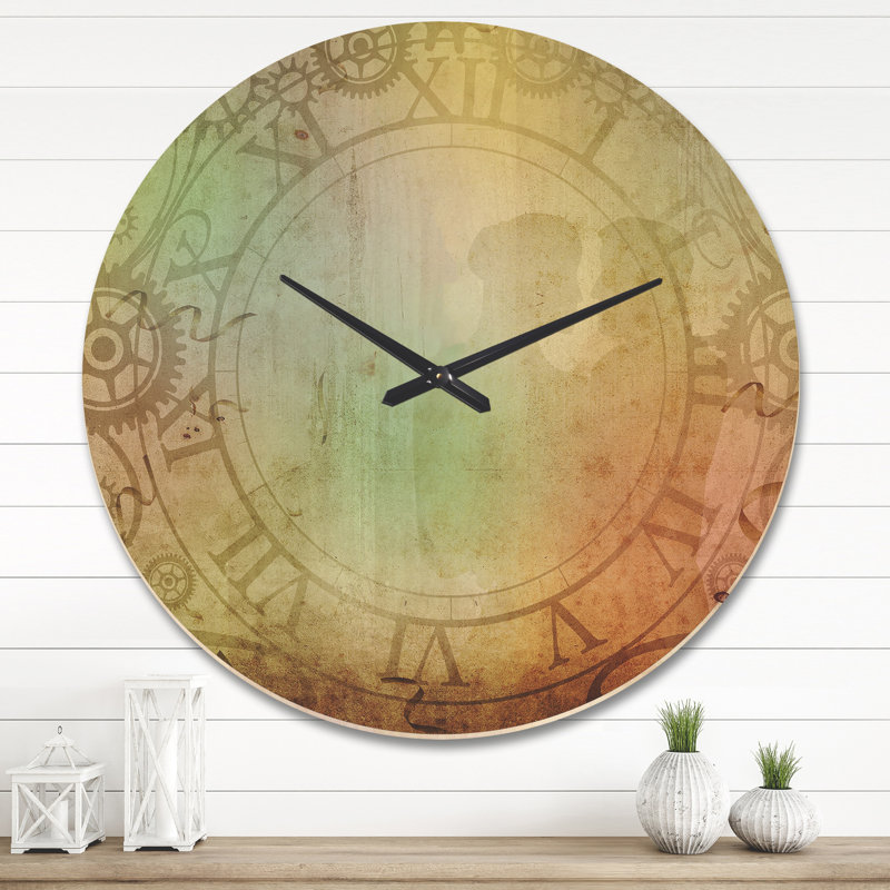 Horloge murale rétro, Très grand