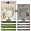 Applique murale de salle de bain à 4 lumières avec variateur et abat-jour en verre transparent texturé à motif de feuilles-1304929207-1304929226