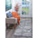 Tapis gris Floressa