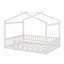 Structure de lit en bois avec clôture-914200449