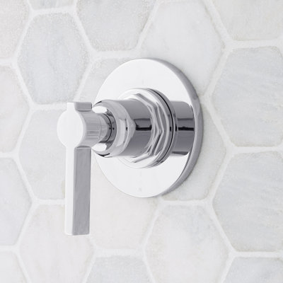 Signature Hardware Greyfield In Wall Shower Diverter with Valve